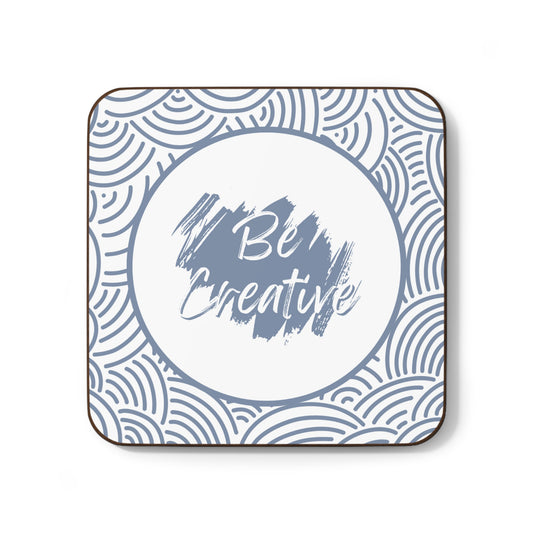 Hardboard Back Coaster - Be Creative