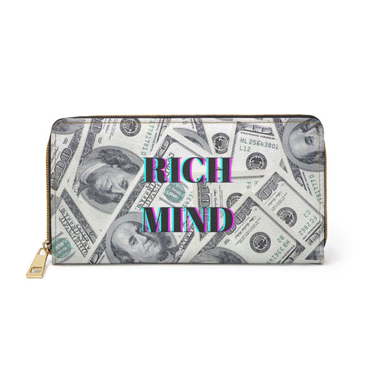 Zipper Wallet - RICH MIND