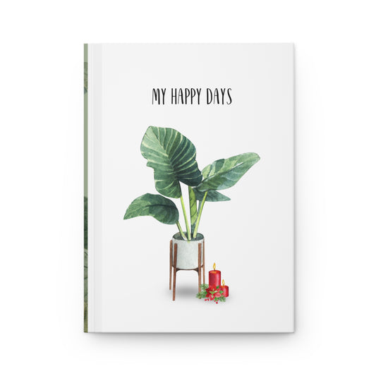 Hardcover Journal Matte - MY HAPPY DAYS (ravenala)