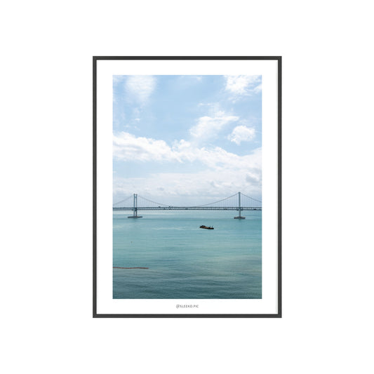 SEA of BUSAN (wooden frame)