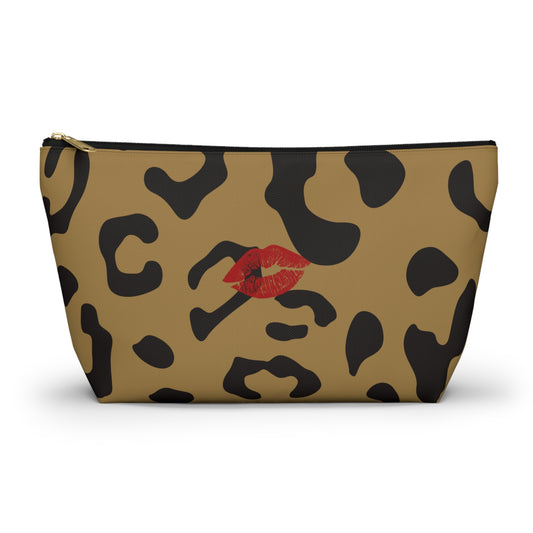 Accessory Pouch /w T-bottom - Leopard