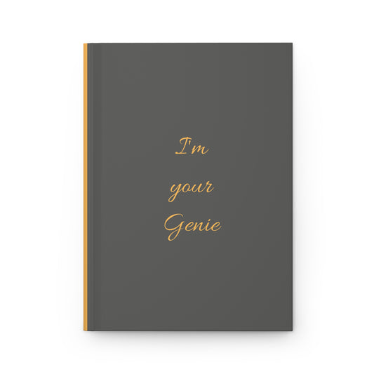 Hardcover Journal Matte - I'm Your Genie