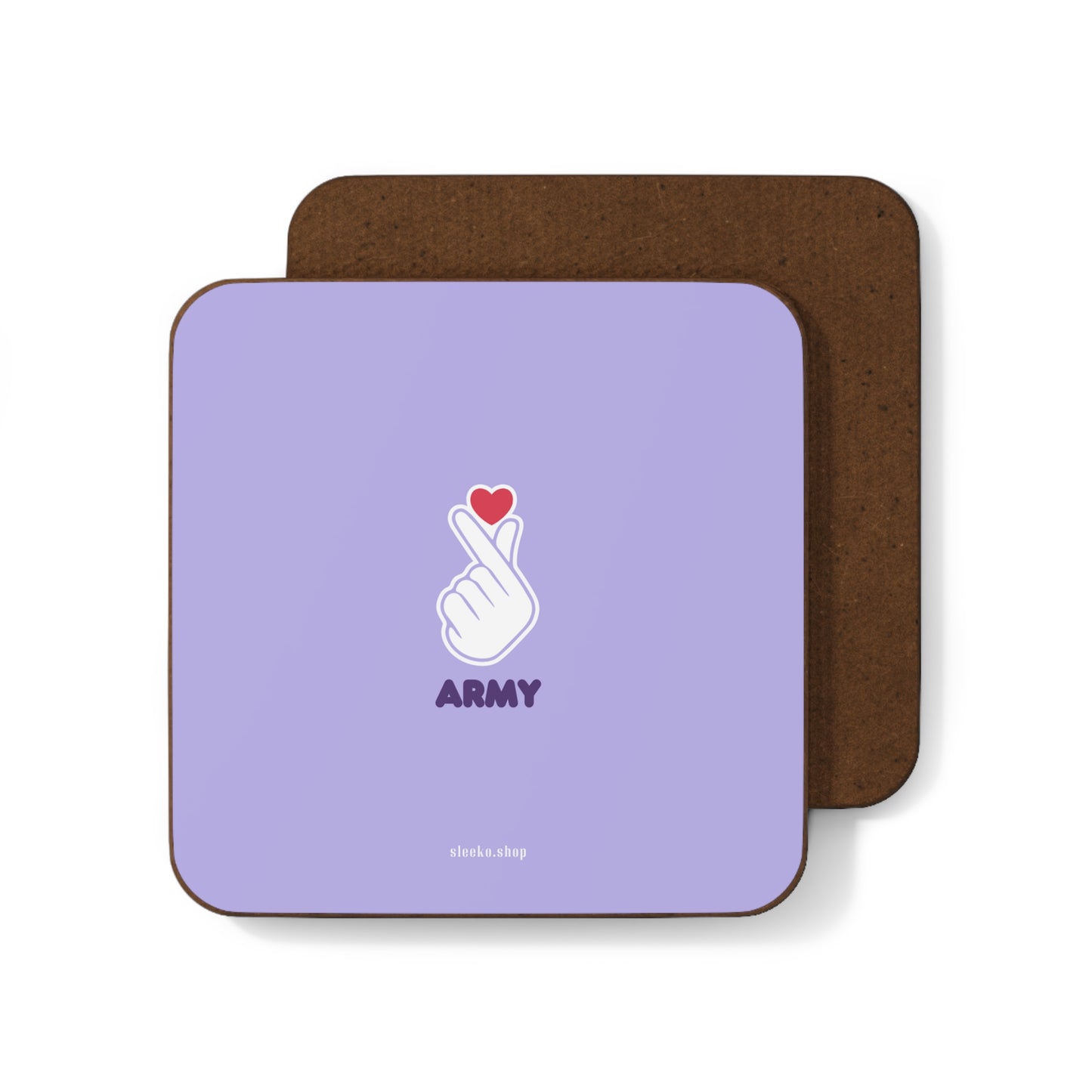 Hardboard Back Coaster - ARMY