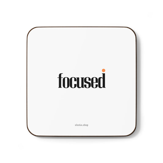 Hardboard Back Coaster - Focused