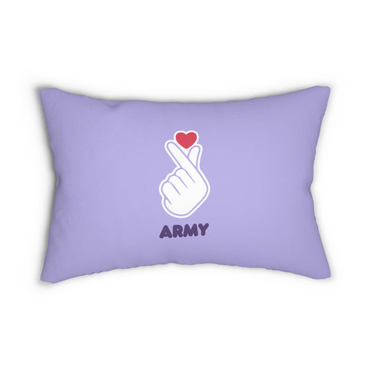 Spun Lumbar Pillow - ARMY