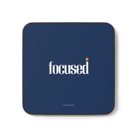 Hardboard Back Coaster - Focused