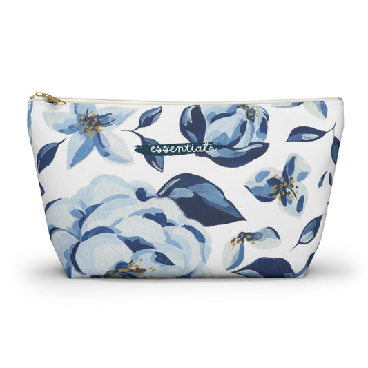 Accessory Pouch /w T-bottom - Flowers